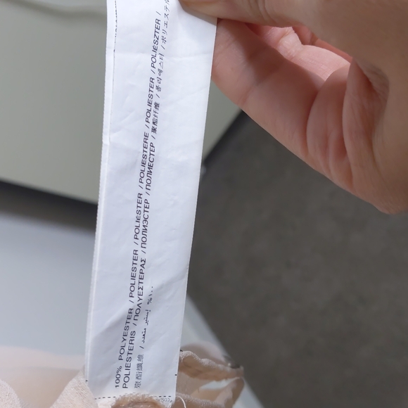 MNG Causal Tank Blouse soft pink with silver studs size Small - Picture 6 of 10